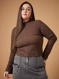 SASSAFRAS Curve Slit Sleeve Top