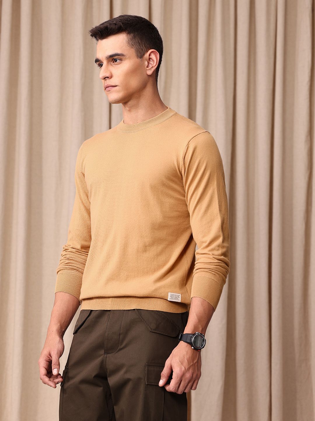 Mr Bowerbird Round Neck Tailored Pullover Sweater