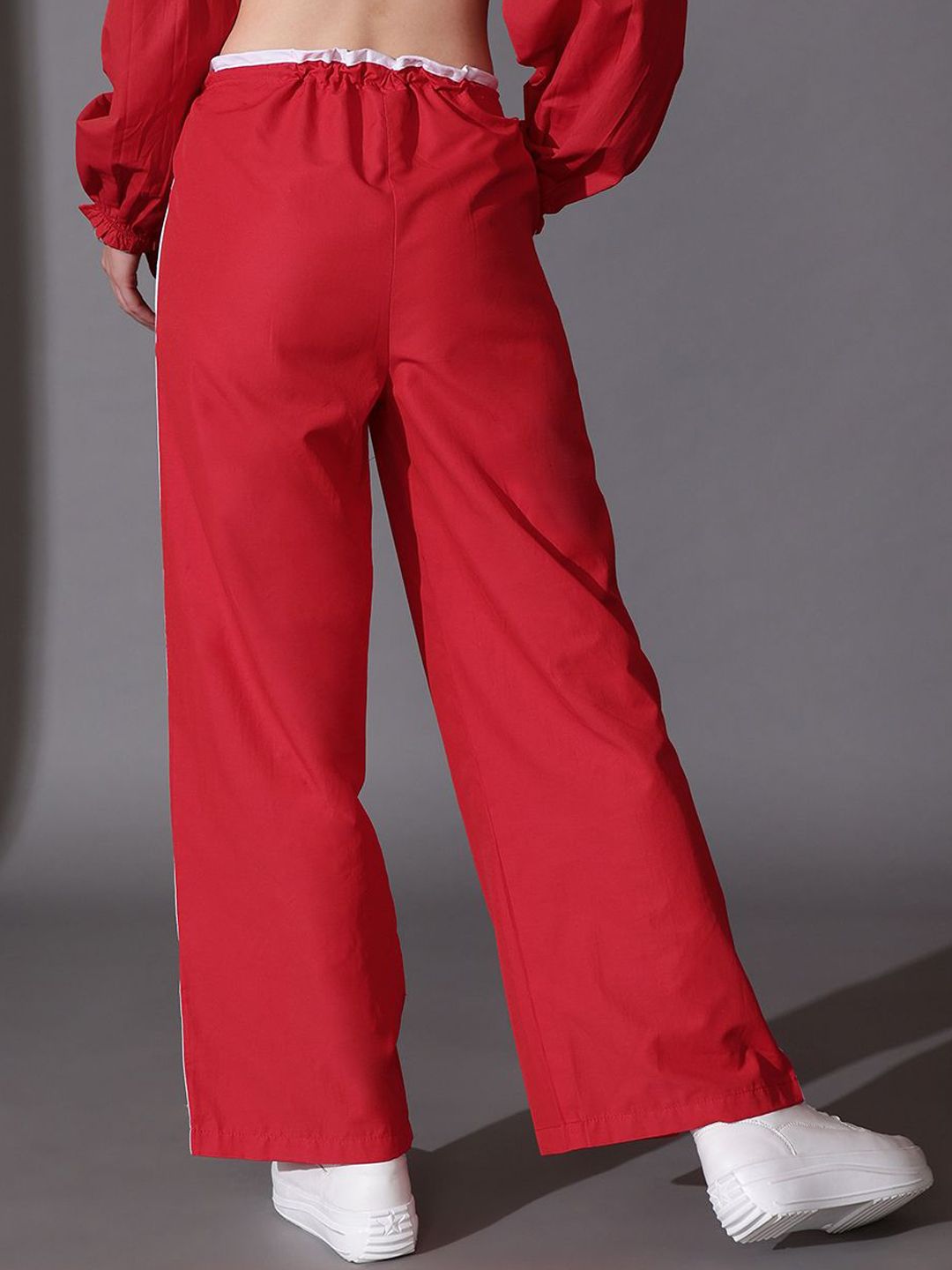 STREET 9 Women Cotton Straight Fit Trousers