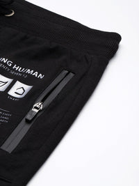 Being Human Men Printed Detail Track Pants