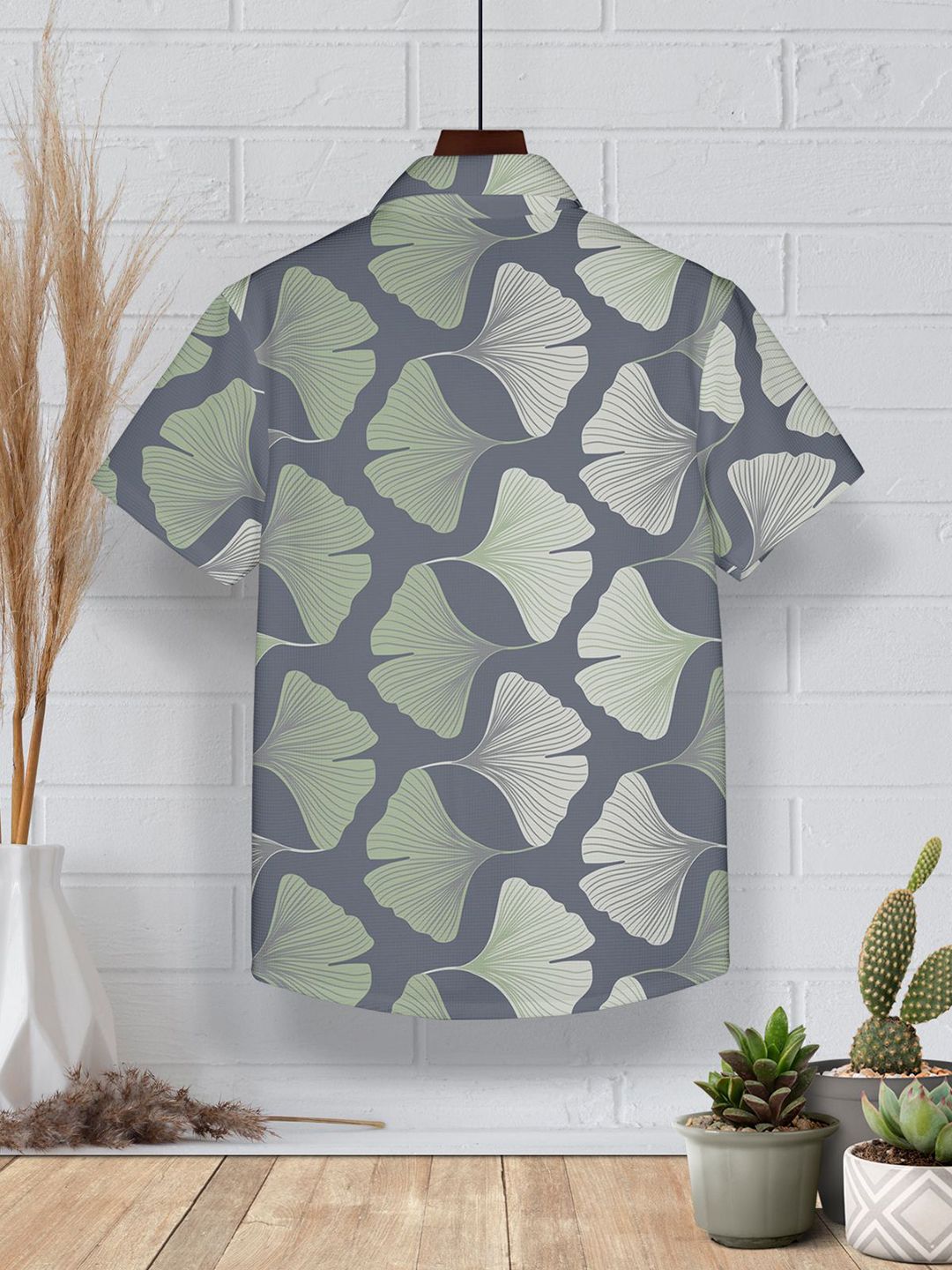 HELLCAT Boys Floral Opaque Printed Casual Shirt