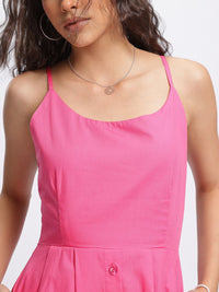 DressBerry Delicate Bows Strappy A-line Dress