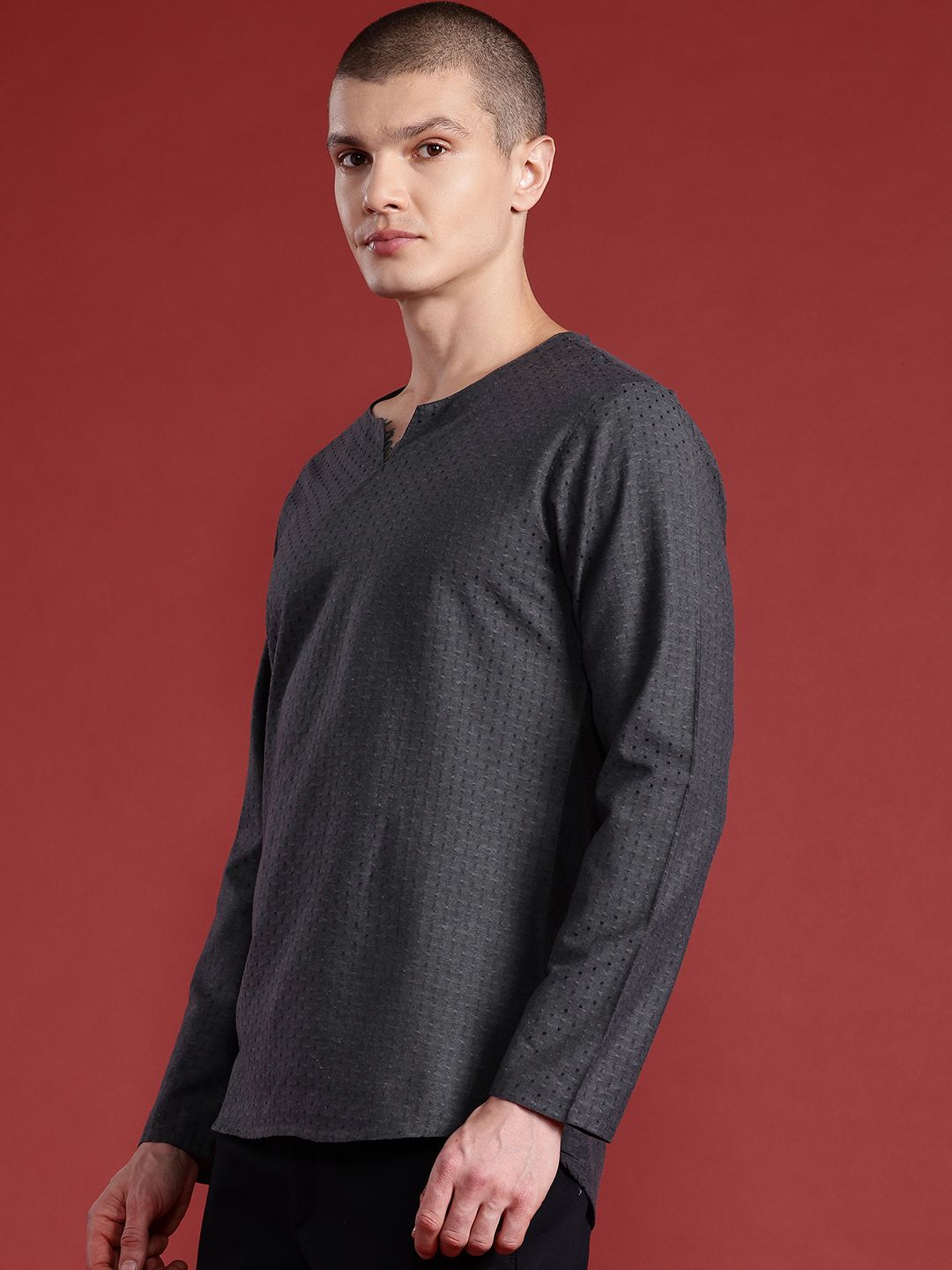 Anouk Woven Design Kurta
