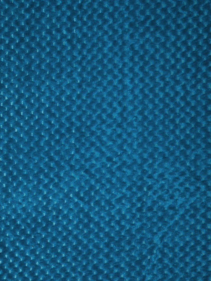 KLOTTHE Blue 300TC Double Woolen King Bedsheet With 2 Pillow Covers