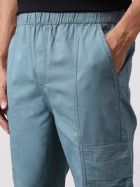 ether Men Mid-Rise Relaxed Fit Cargos