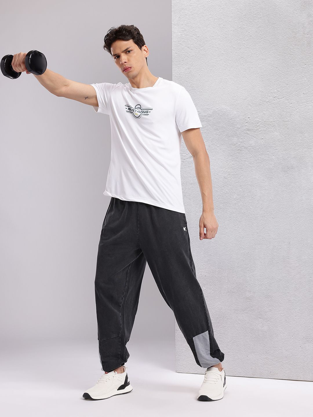 HRX by Hrithik Roshan Men Pure Cotton Training Joggers