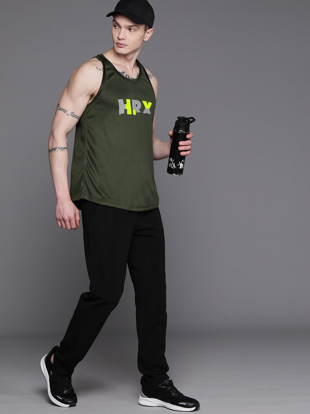 HRX by Hrithik Roshan Printed Rapid-Dry Training T-shirt
