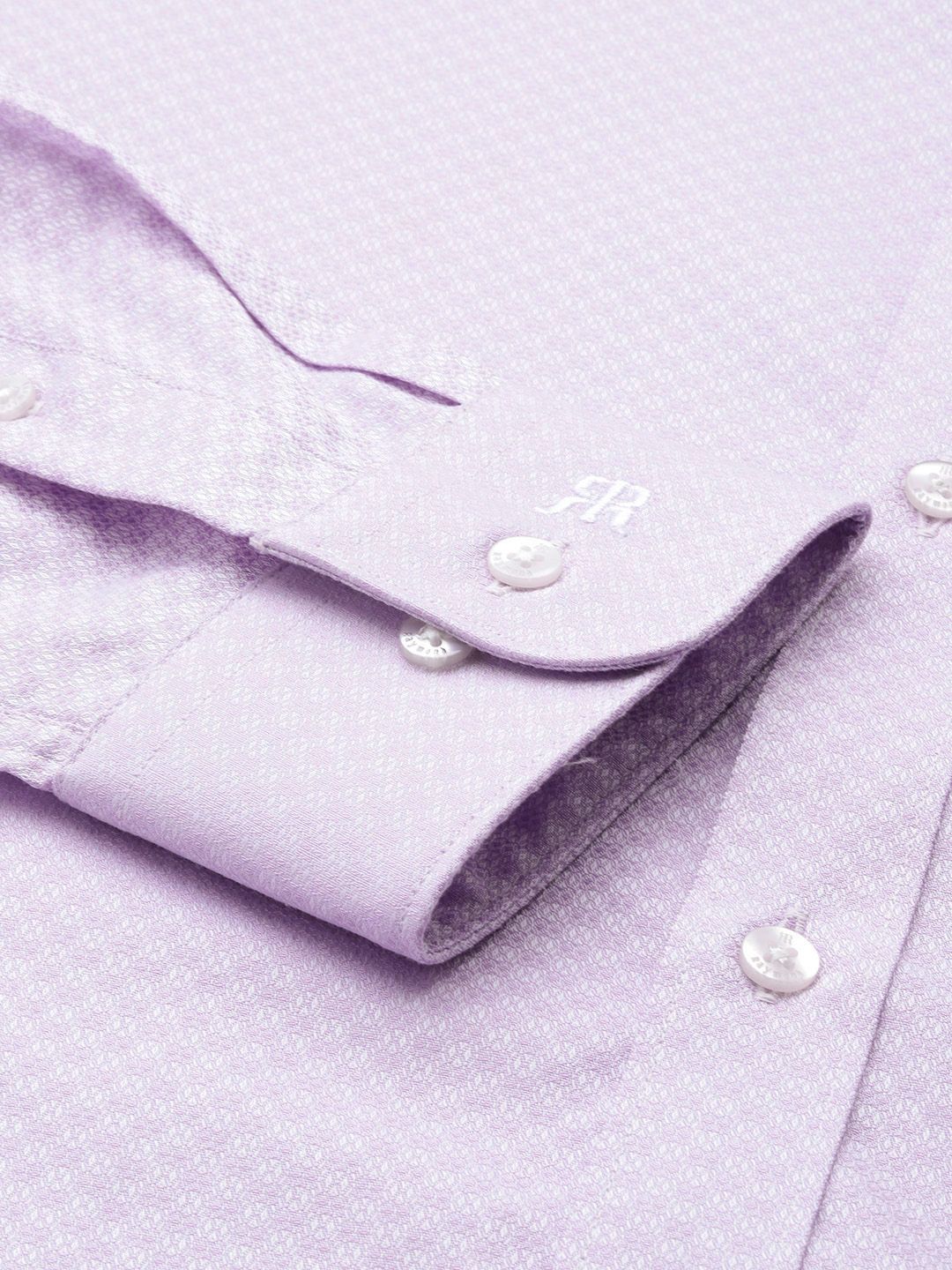 Raymond Pure Cotton Textured Slim Fit Formal Shirt