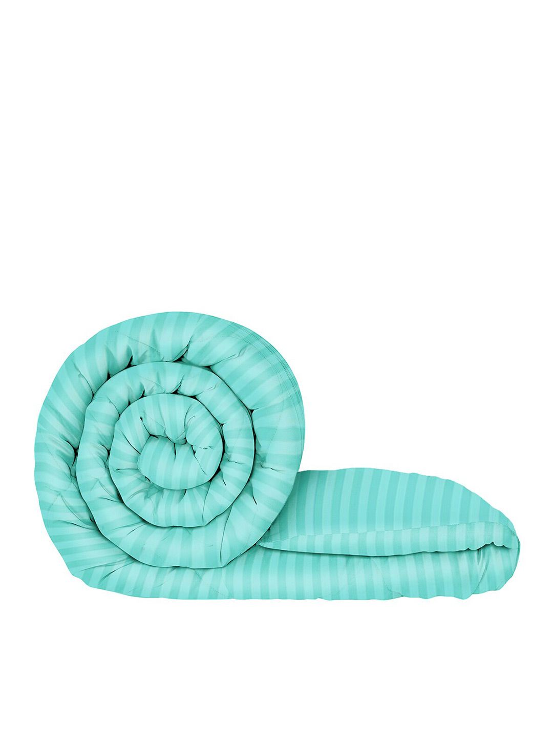 Story@home Blue Striped Ac Room Reversible Single Bed Comforter