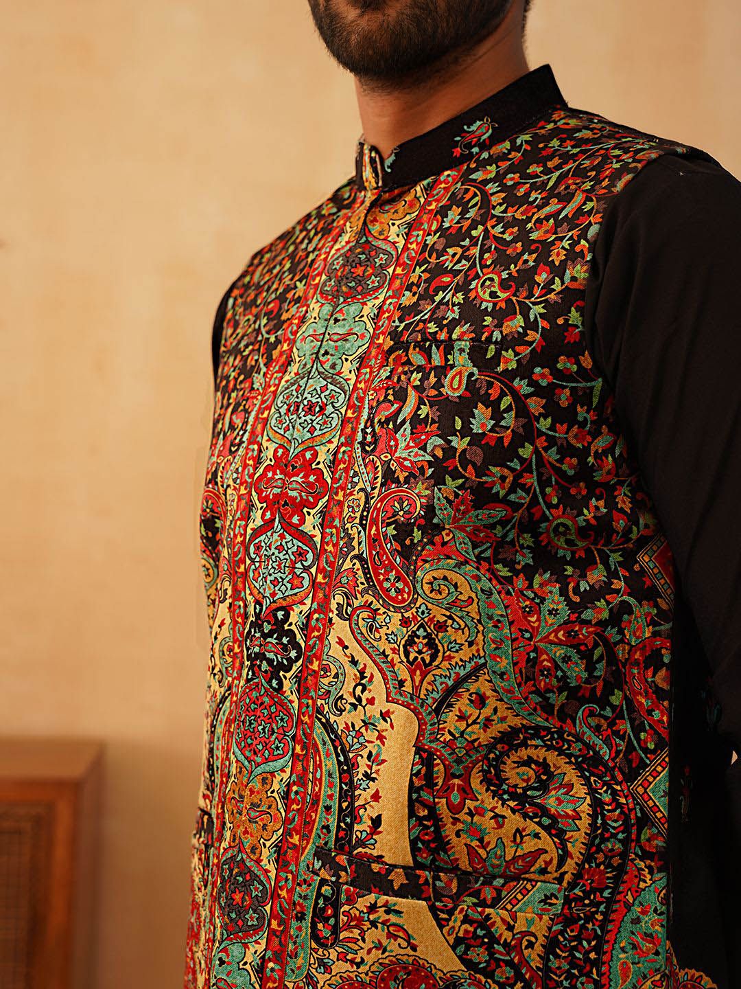 Jompers Printed Nehru Jackets
