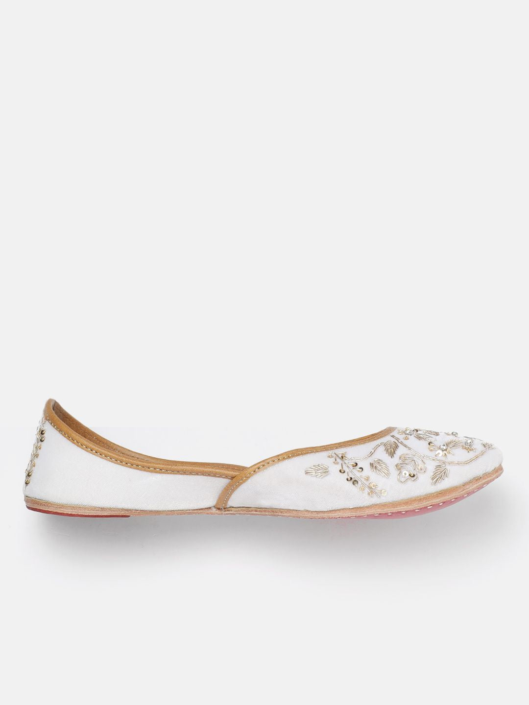 House of Pataudi Women Ethnic Embellished Mojaris