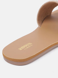 Anouk Women Embroidered Open Toe Flats