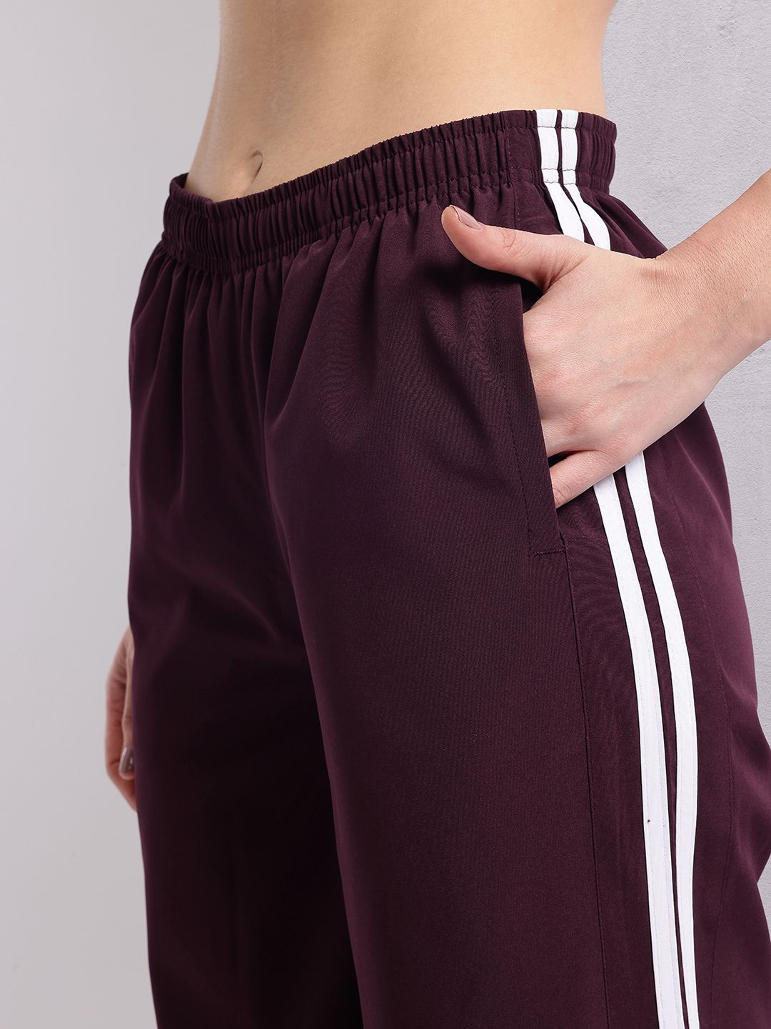 HRX by Hrithik Roshan Women Rapid Dry Side-Striped Training Track Pants