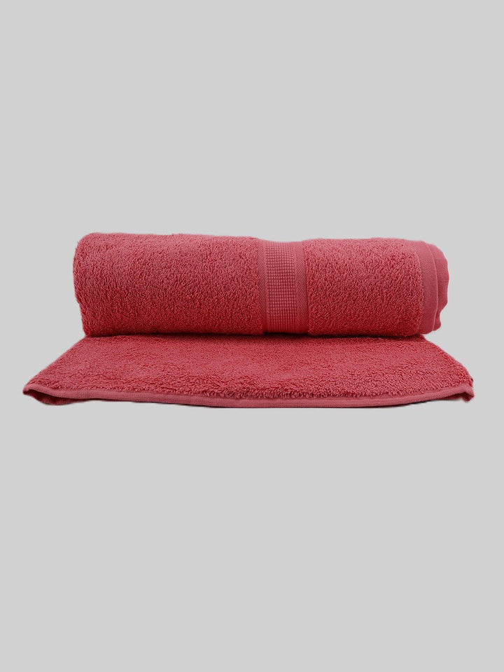 BOMBAY DYEING Rose Pure Cotton 550 GSM Bath Towel