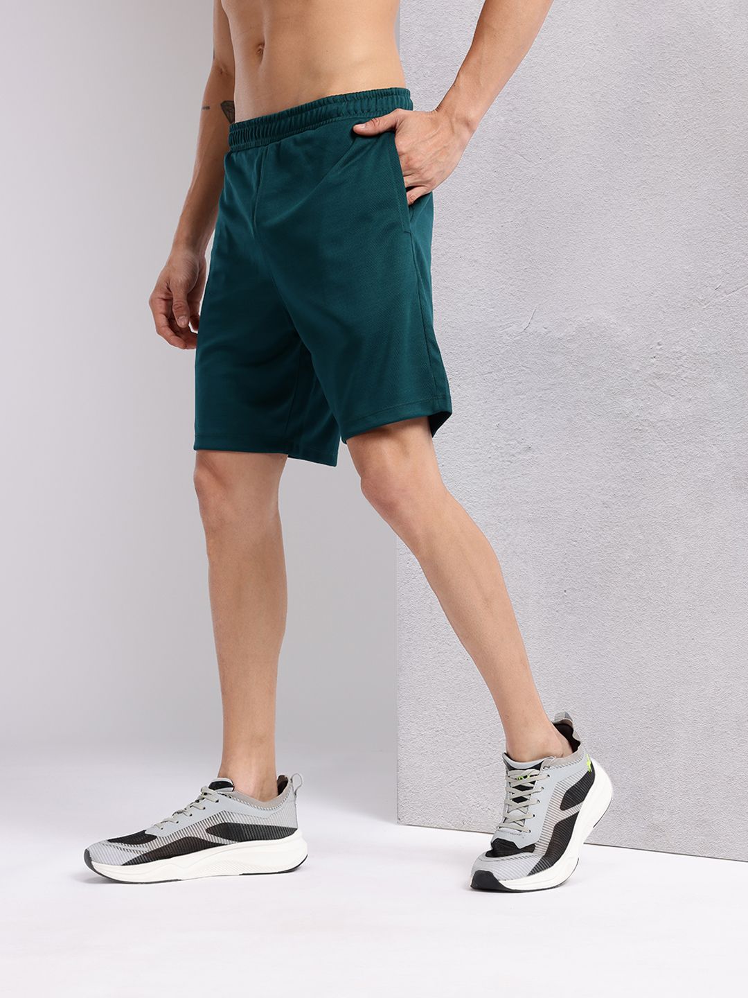 HRX by Hrithik Roshan Men Typography Print Rapid-dry Training  Shorts