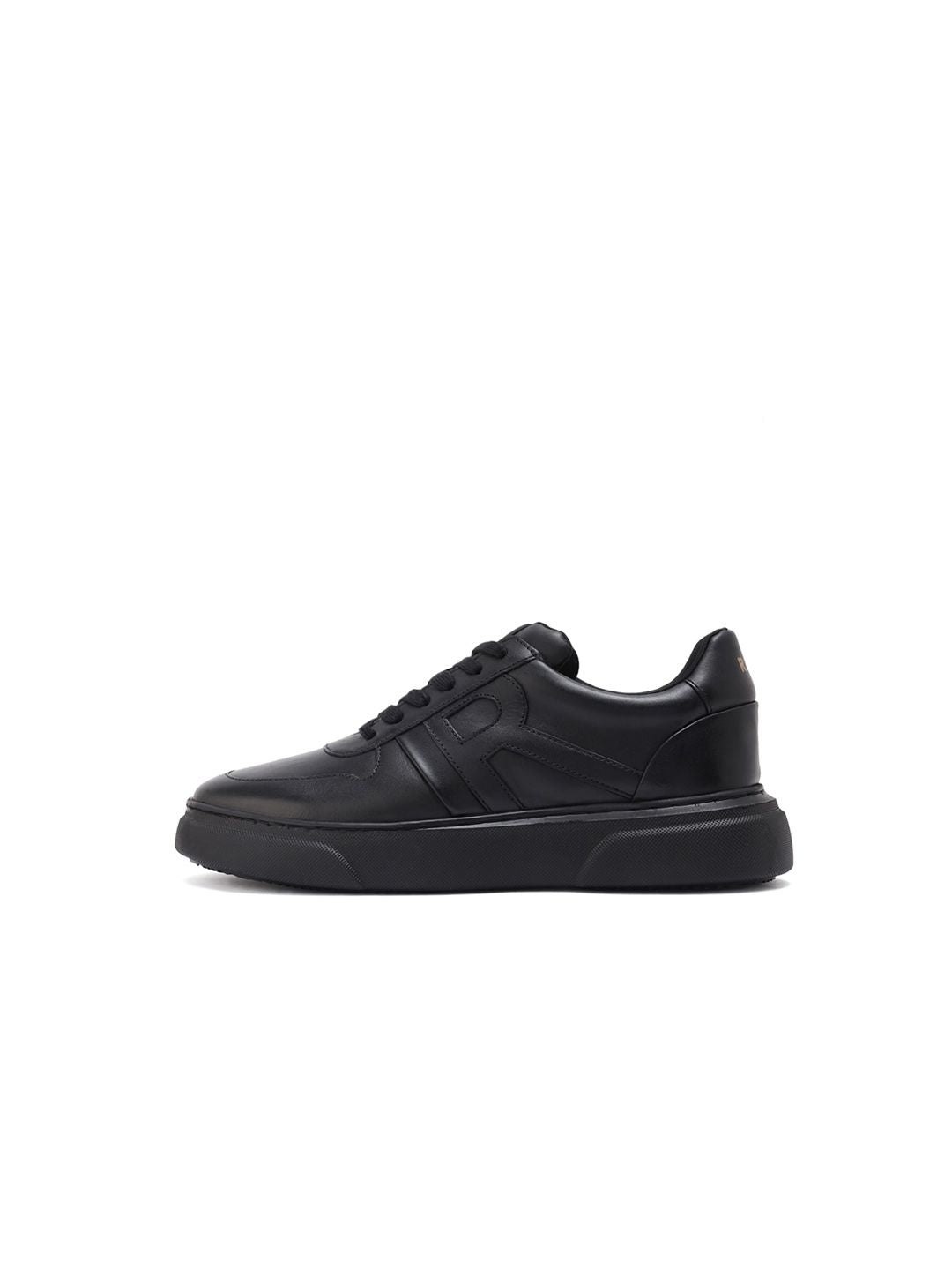 RARE RABBIT Men Cygnus Textured Leather Sneakers