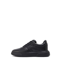 RARE RABBIT Men Cygnus Textured Leather Sneakers
