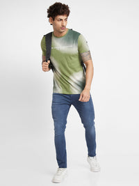 Being Human Men Green T-shirt