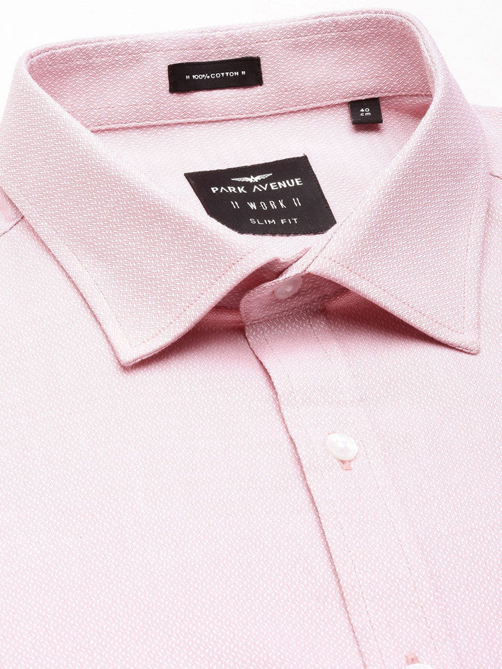 Park Avenue Men Pure Cotton Slim Fit Opaque Formal Shirt