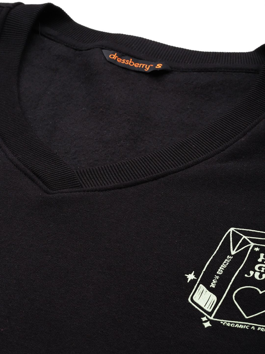 DressBerry Women Solid Sweatshirt