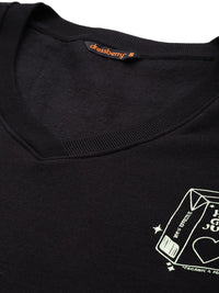DressBerry Women Solid Sweatshirt