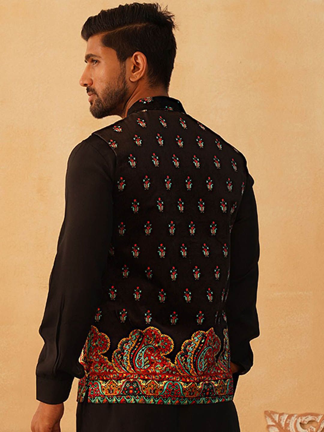 Jompers Printed Nehru Jackets