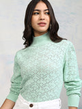 Tokyo Talkies Women Blue Pullover