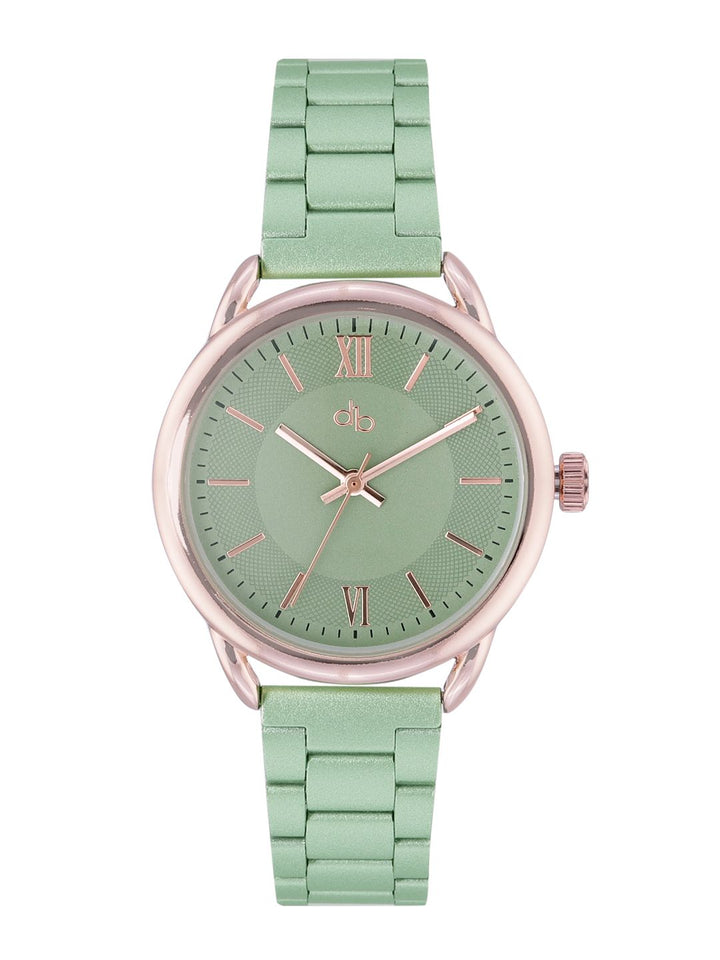 Dressberry Women Mint Green Analogue Multi Function Watch PN-PF-DK2494a