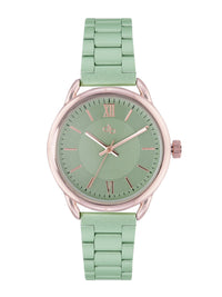 Dressberry Women Mint Green Analogue Multi Function Watch PN-PF-DK2494a