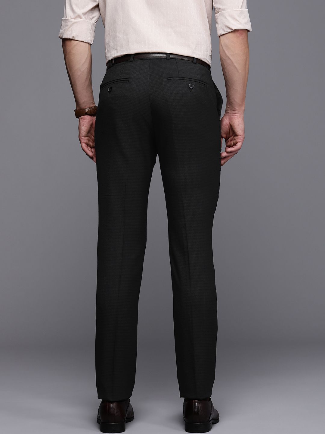 Raymond Men Slim Fit Formal Trousers