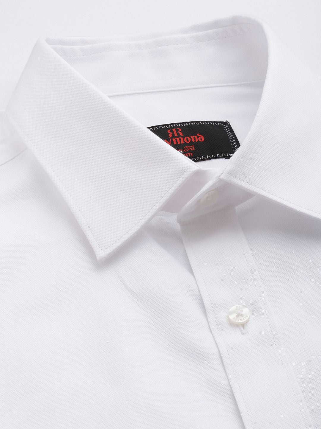 Raymond Slim Fit Opaque Pure Cotton Formal Shirt
