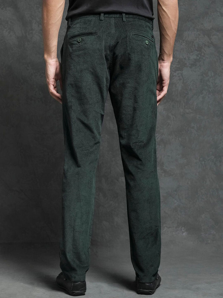 RARE RABBIT Men Upton Mid-Rise Slim Fit Joggers Trouser