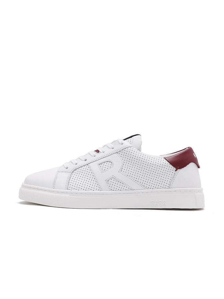 RARE RABBIT Men Perforations Leather Sneakers