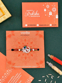 Voylla Colorful Mor Pankh Thread Rakhi