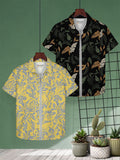 HELLCAT Boys Cotton Tartan Checks Opaque Checked Casual Shirt Pack of 2