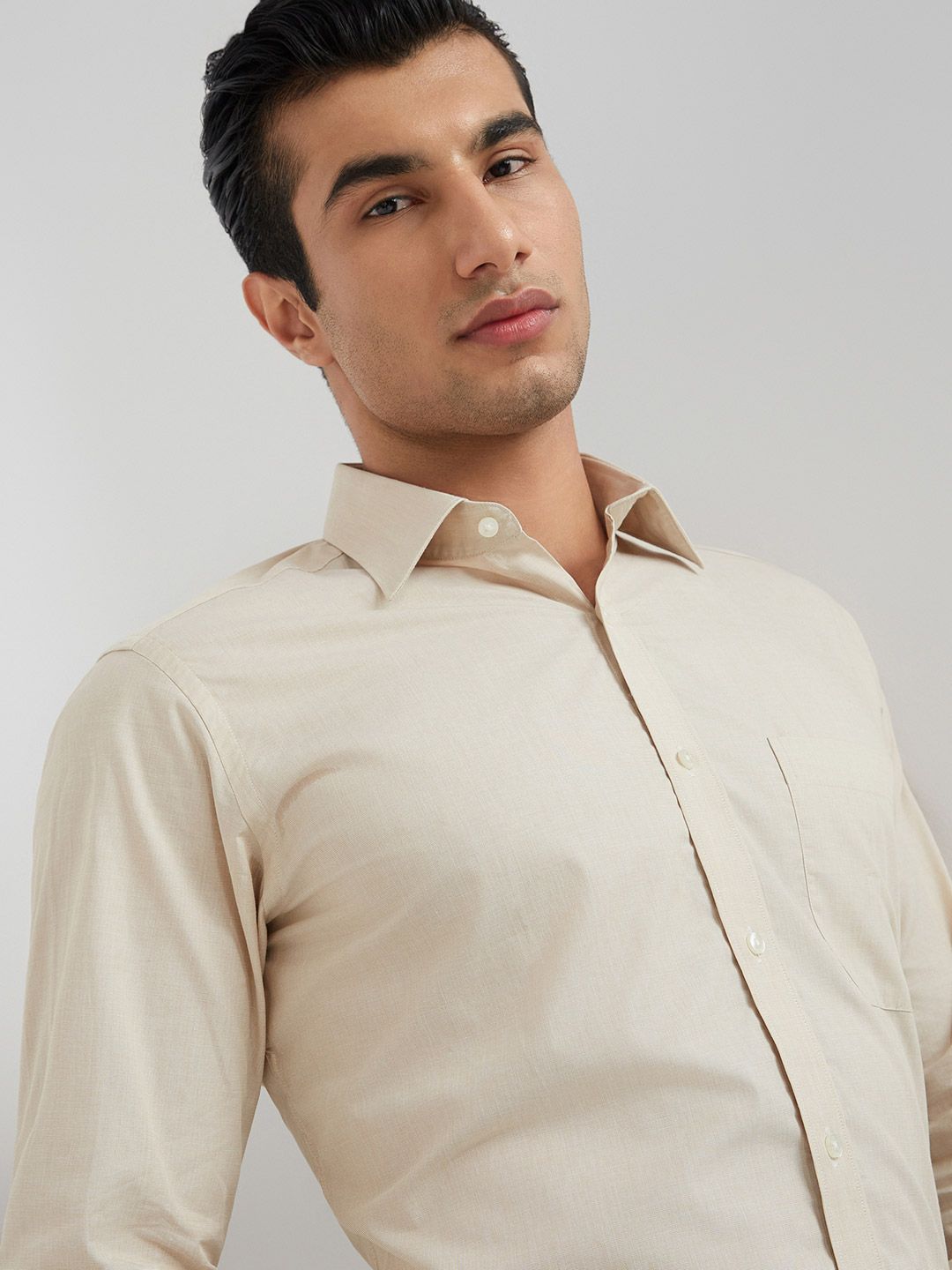 Raymond Pure Cotton Slim Fit Formal Shirt