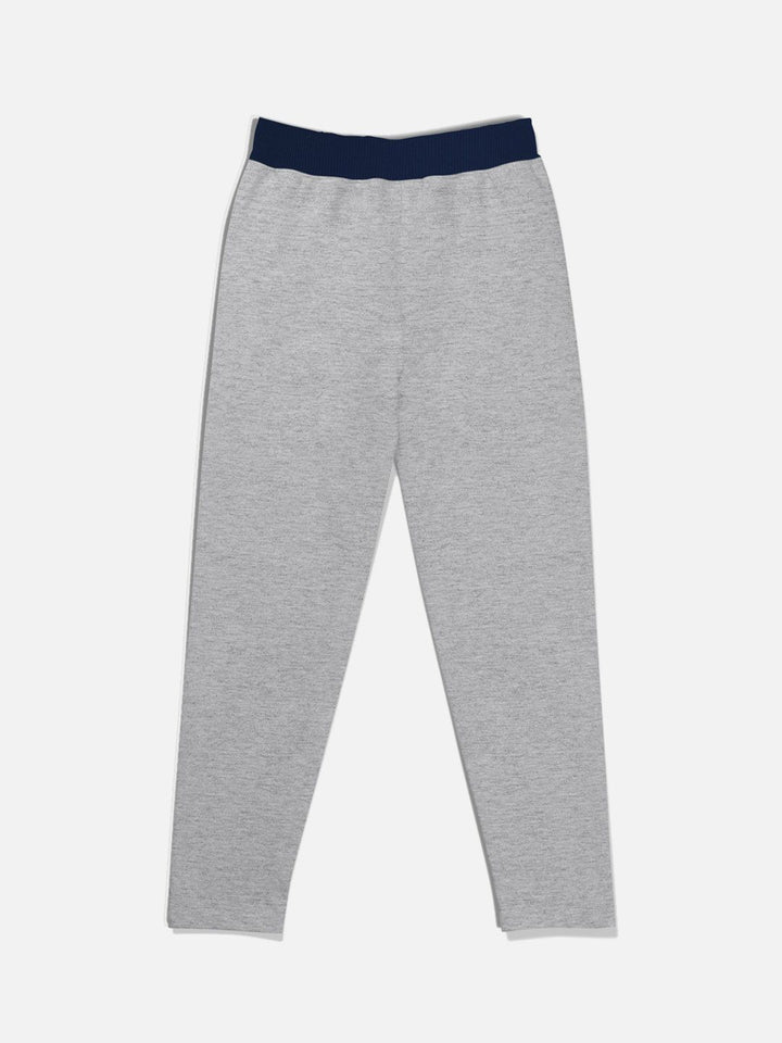 HELLCAT Boys Grey Black & Fluorescent Green Solid Pack Of 3  Track Pants