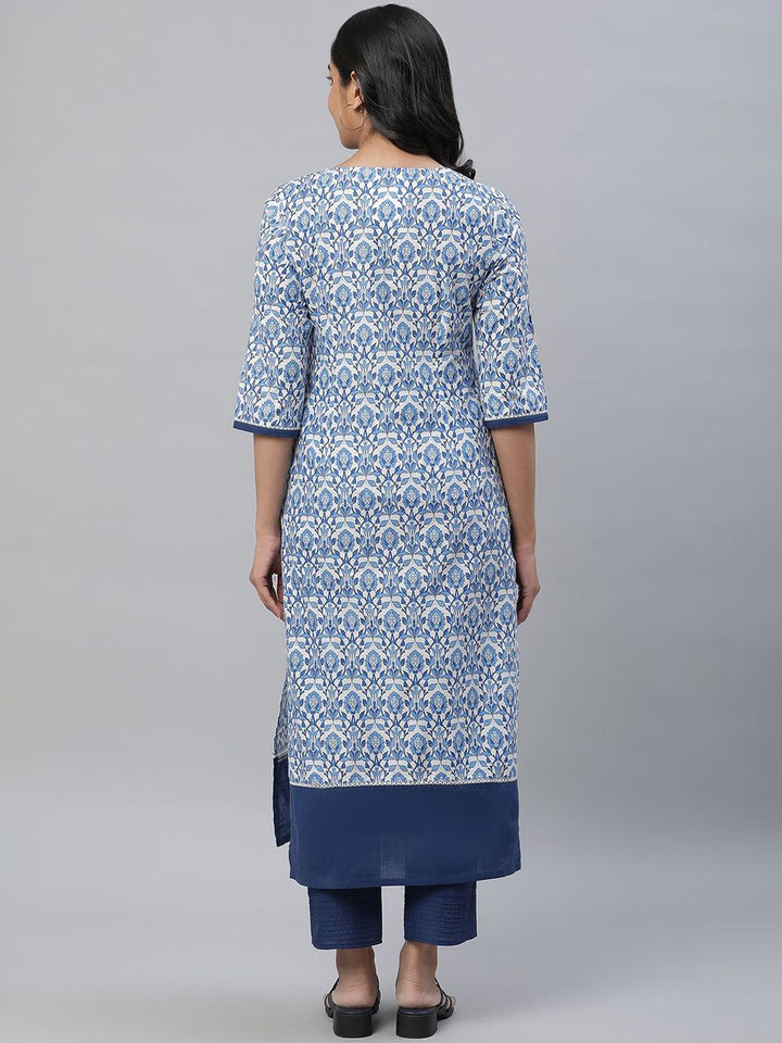 Aurelia Women Cotton Floral Printed kurta