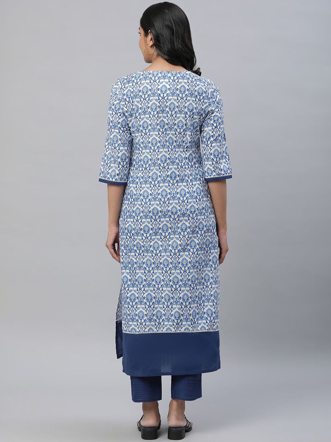 Aurelia Women Cotton Floral Printed kurta