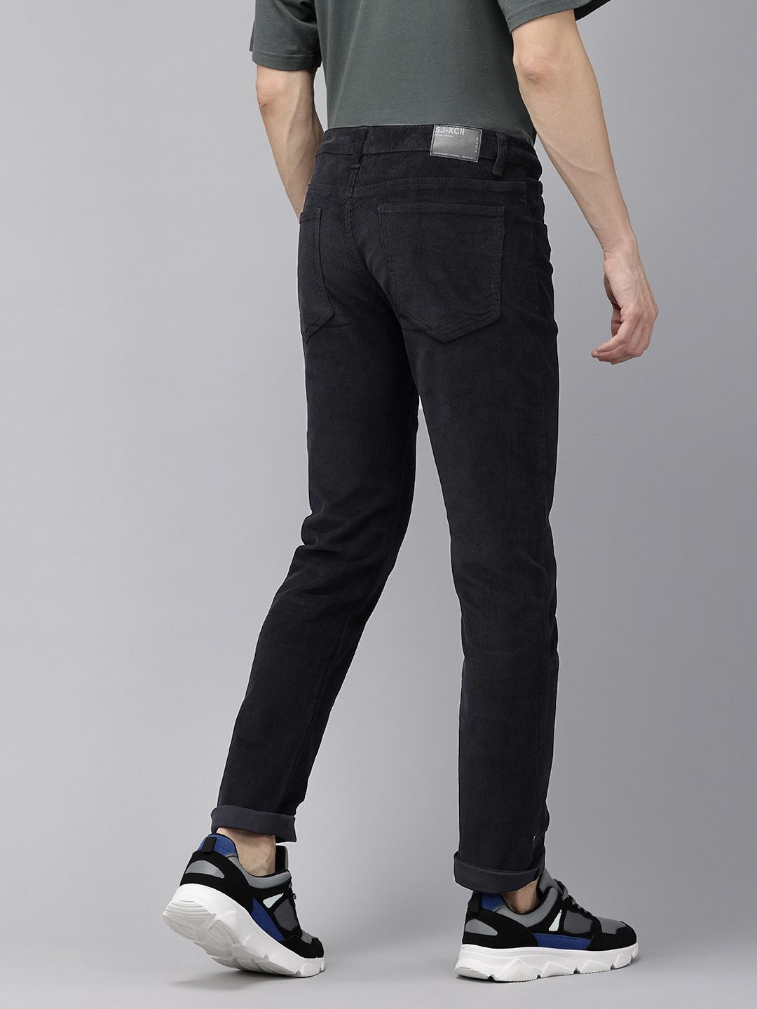 SPYKAR Men Corduroy Chinos Trousers
