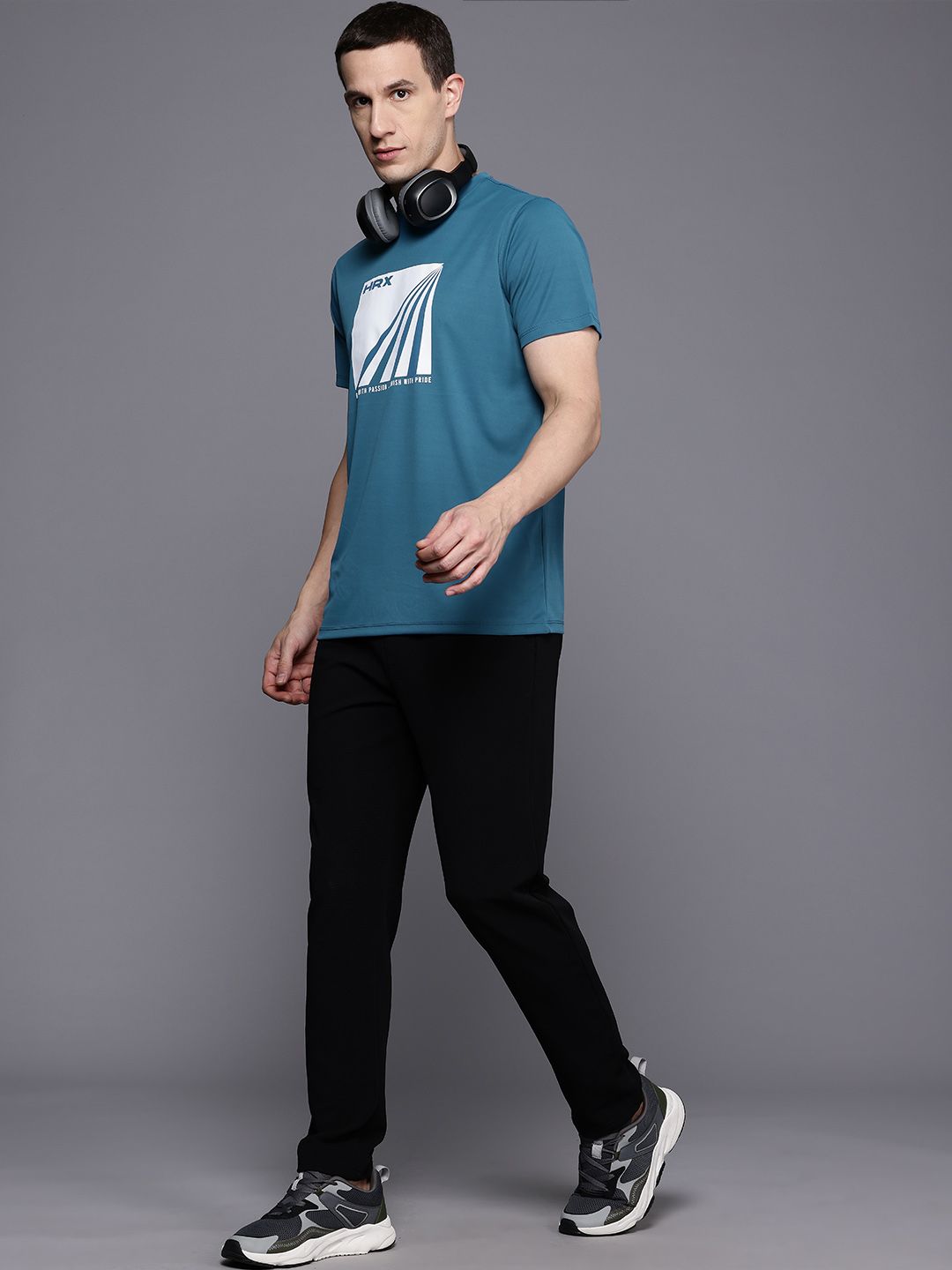 HRX by Hrithik Roshan Printed Running T-shirt