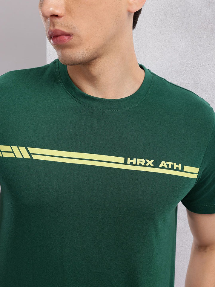 HRX by Hrithik Roshan Striped Lifestyle T-shirt