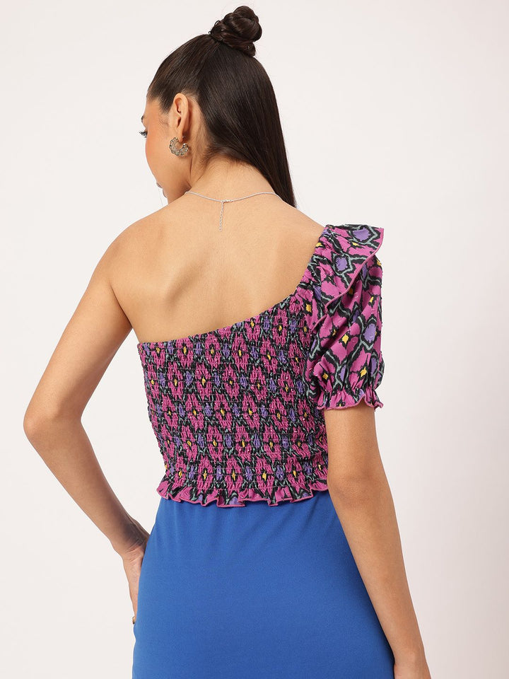DressBerry Urban Chic One-Shoulder SmockSwag Top
