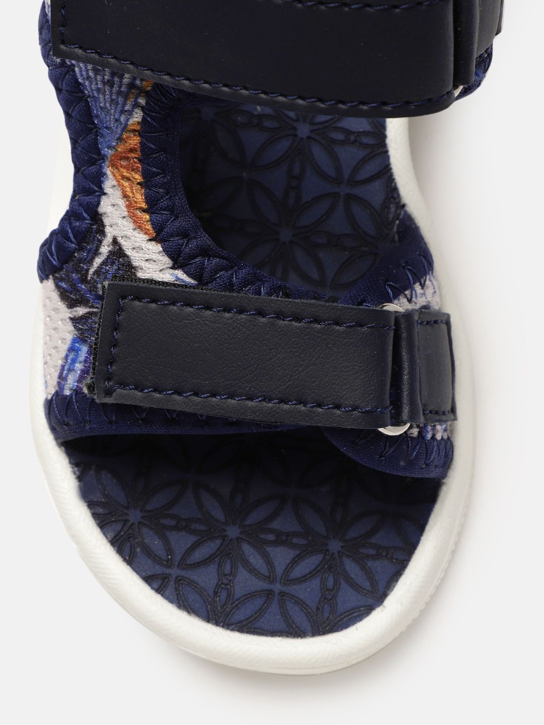 YK Boys Conversational Print Sports Sandals