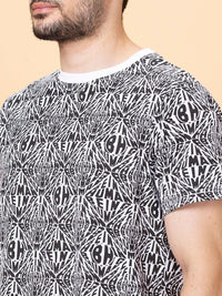 Being Human Typography Pure Cotton Printed T-shirt