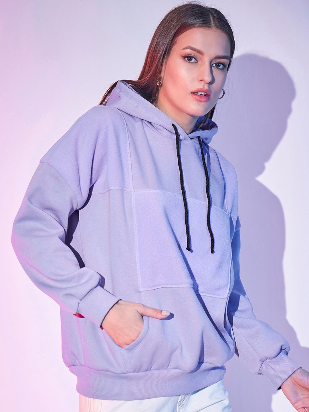 STREET 9 Hooded Fleece Pullover Sweatshirt
