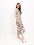 DressBerry Floral Fiesta Tailored-To-Flatter Carefree Midi Dress