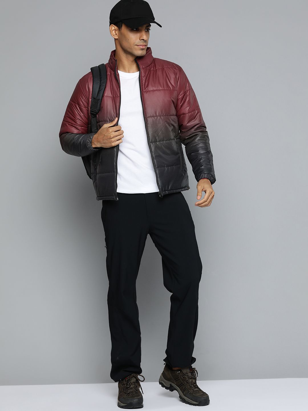 HRX by Hrithik Roshan Rapid-Dry Ombre Outdoor Sporty Jacket