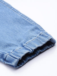 Urbano Fashion Men Blue Slim Fit Mid-Rise Clean Look Stretchable Jeans