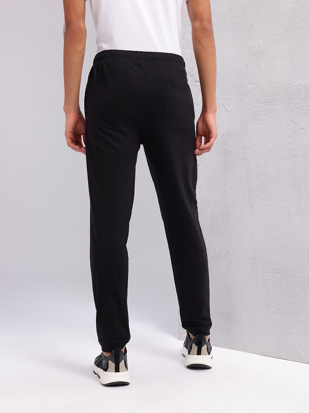 HRX by Hrithik Roshan Men Typography Print Mid-Rise Lifestyle Track Pants